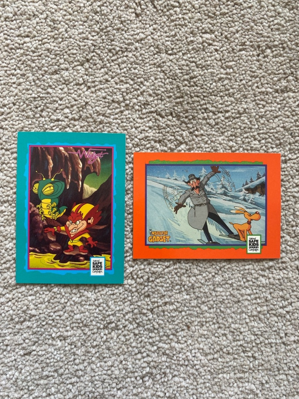 1991 National Safe Kids Campaign Trading Cards